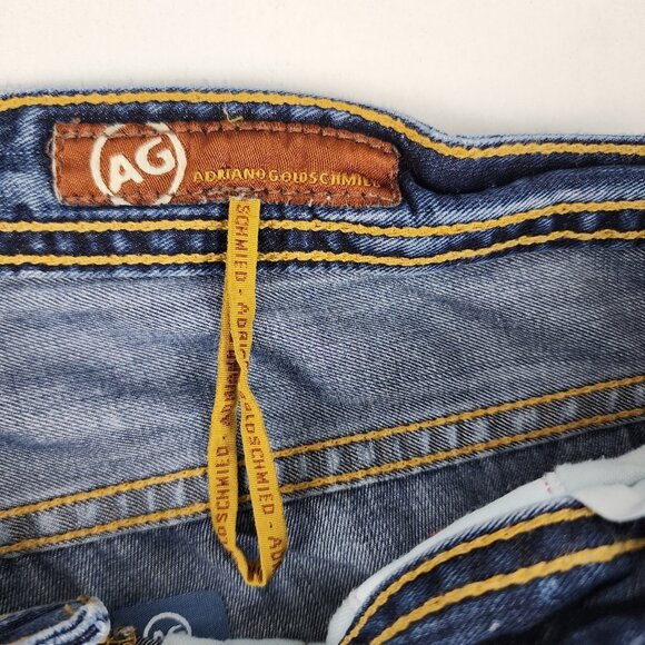 Adriano Goldschmied AG Jeans Mens 34x34 Blue The Protege Straight Leg USA - Picture 9 of 11